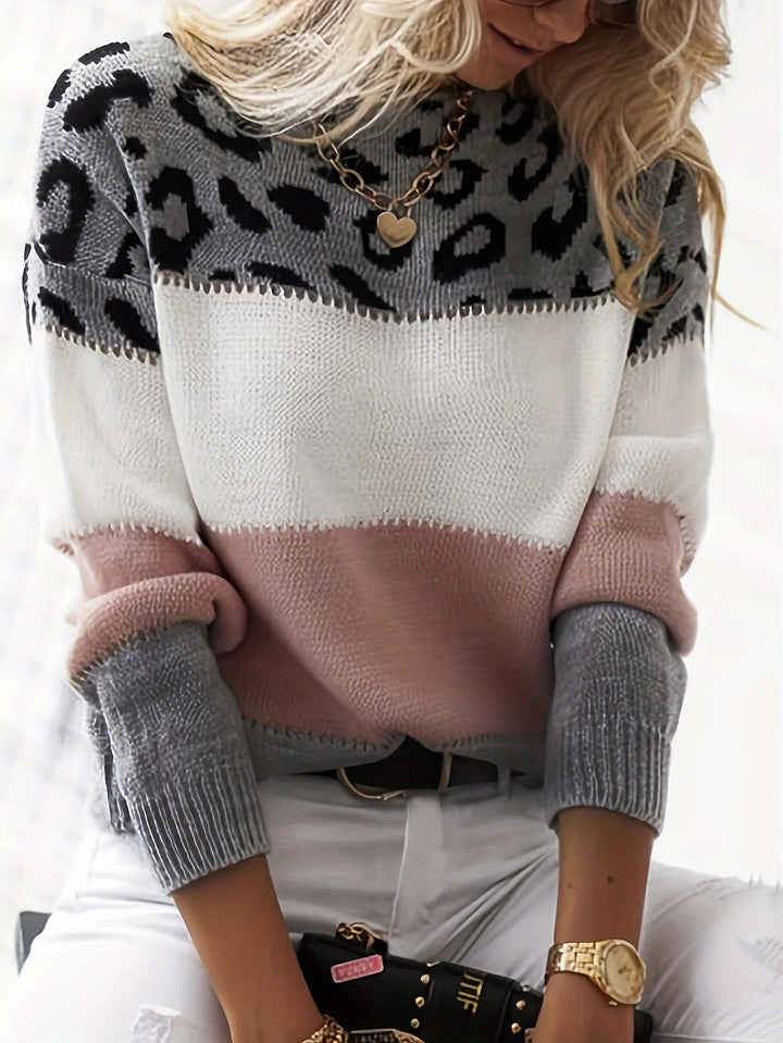 Lela | Langärmeliger Soft-Knit-Pullover
