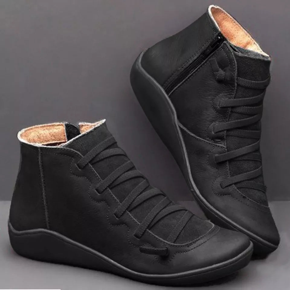Isla | Hochwertige  Leather Winterstiefel