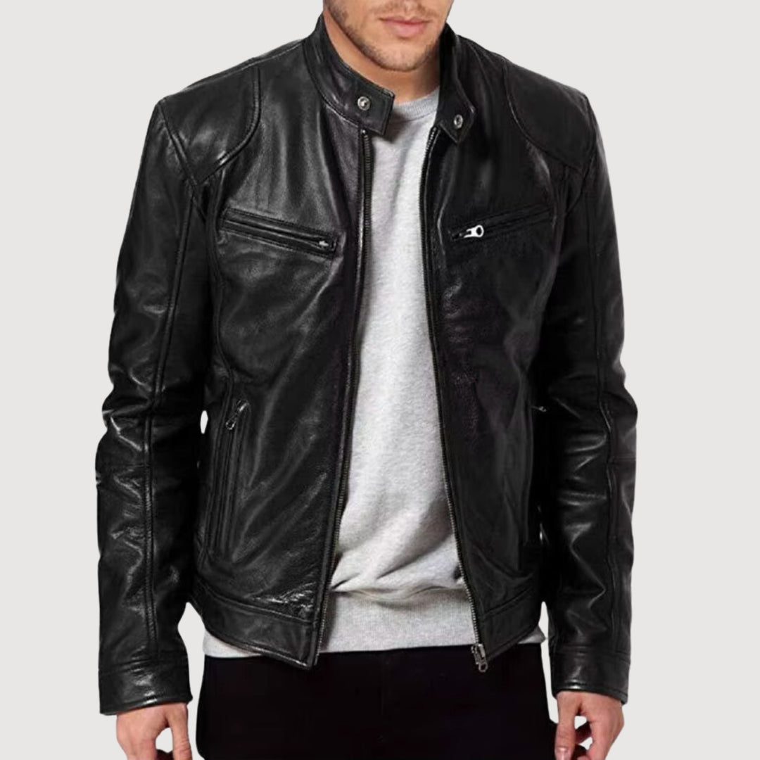 Markus | Premium- Lederjacke