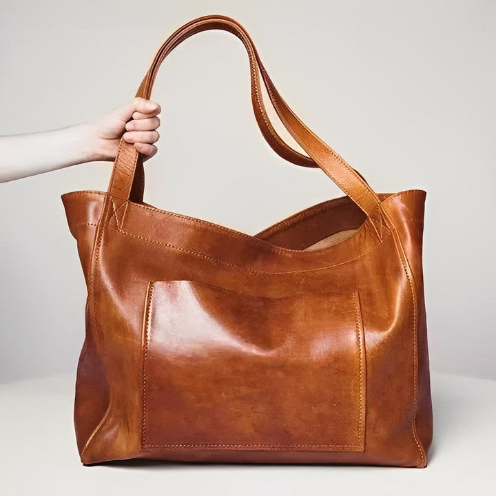 Aurora | Vintage- Leder-Umhängetasche