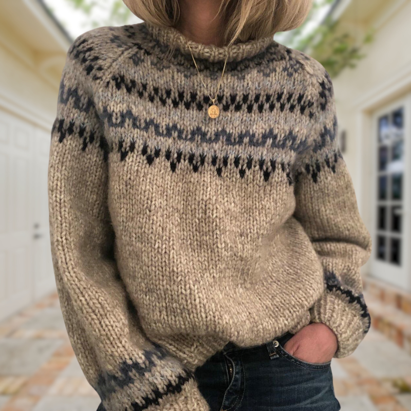Ashley | Vintage Isländische Pullover
