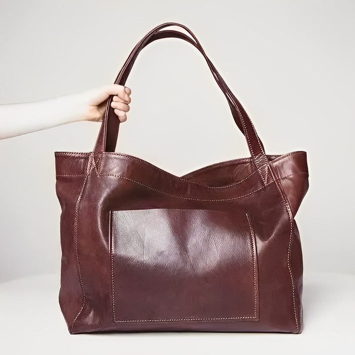 Aurora | Vintage- Leder-Umhängetasche