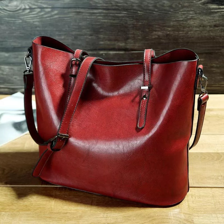 Nicole | Vintage  Leder Umhängetasche