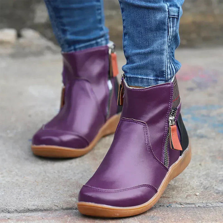 Ellen | Stiefel mit Reissverschluss | Orthopädisch
