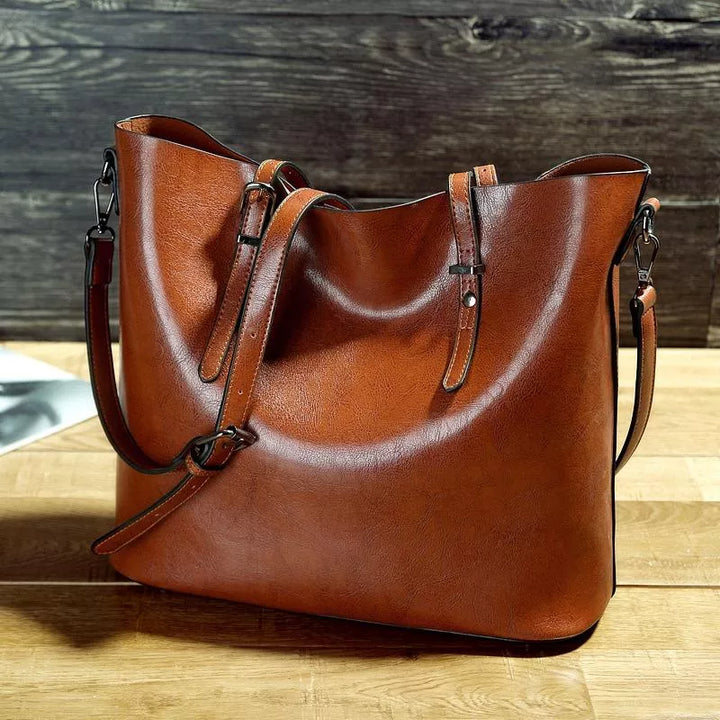 Nicole | Vintage  Leder Umhängetasche