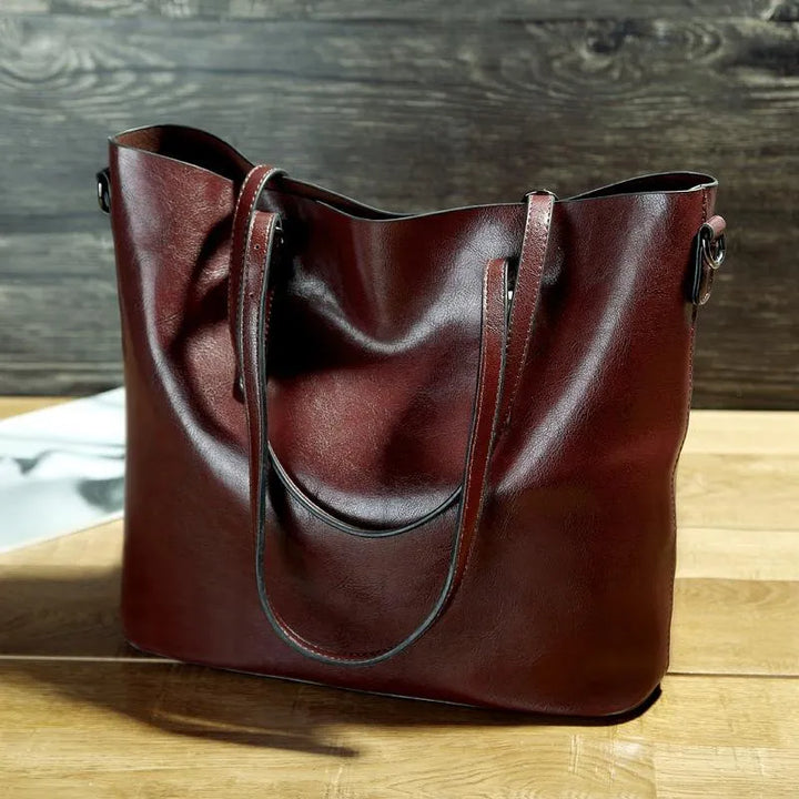 Nicole | Vintage  Leder Umhängetasche