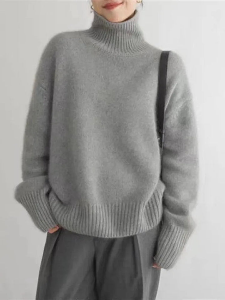 Nancie | Gemütlicher Kaschmir Rollkragenpullover