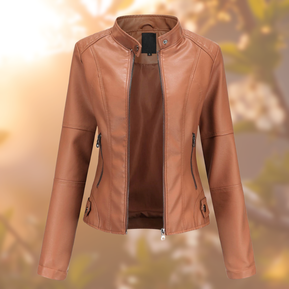 Giulia | Stylische  Lederjacke