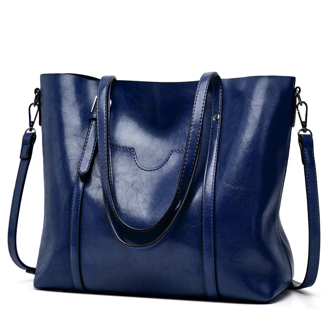 Kelley | Luxuriöse  Lederhandtasche