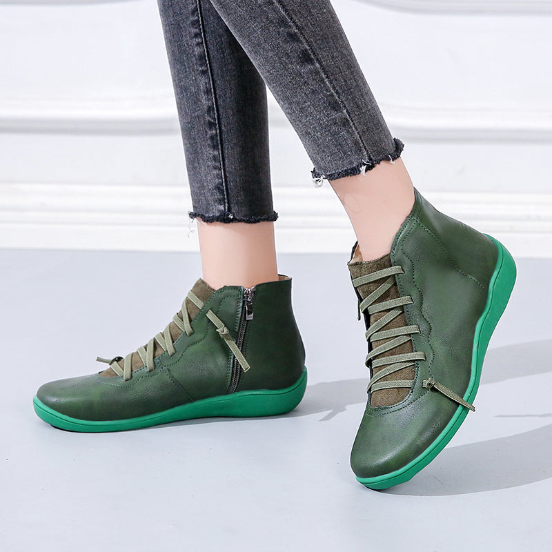 Isla | Hochwertige  Leather Winterstiefel