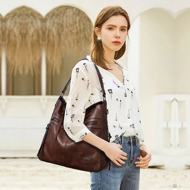 Magda | Luxuriöse  Ledertasche