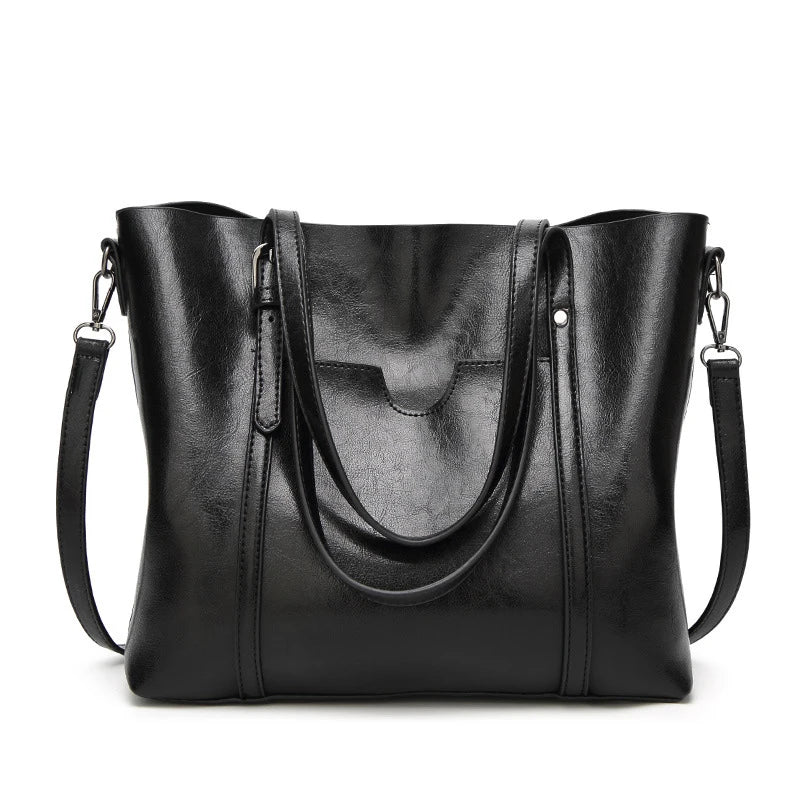 Kelley | Luxuriöse  Lederhandtasche