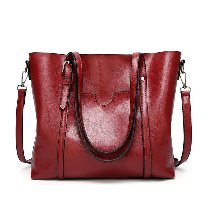 Kelley | Luxuriöse  Lederhandtasche