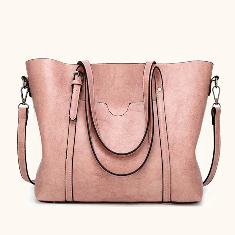 Kelley | Luxuriöse  Lederhandtasche