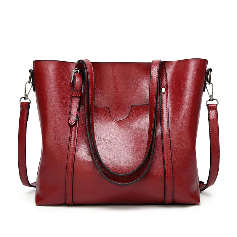 Kelley | Luxuriöse  Lederhandtasche
