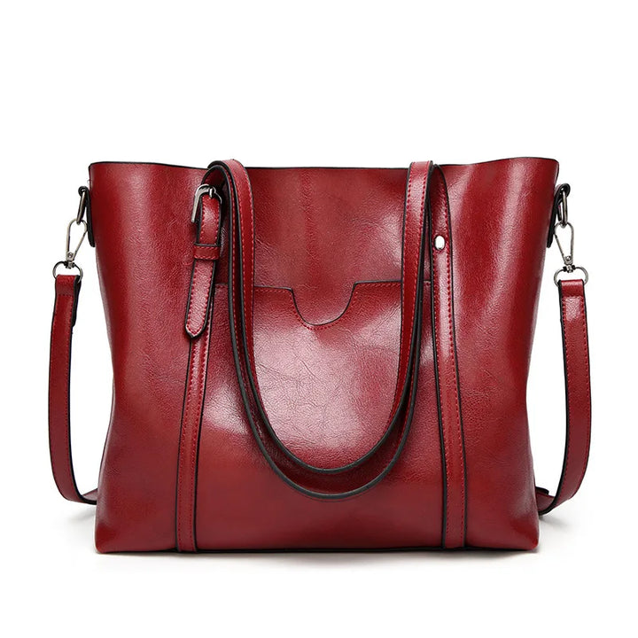 Kelley | Luxuriöse  Lederhandtasche