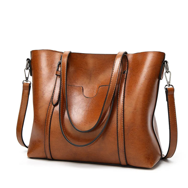 Kelley | Luxuriöse  Lederhandtasche