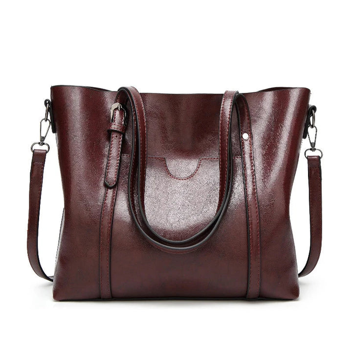 Kelley | Luxuriöse  Lederhandtasche