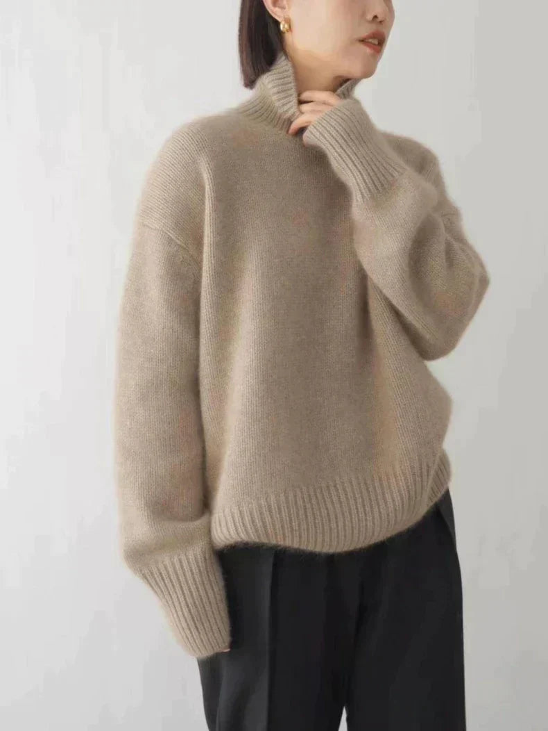 Nancie | Gemütlicher Kaschmir Rollkragenpullover