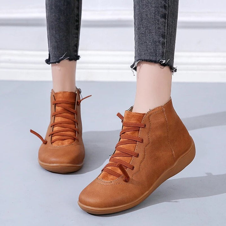 Isla | Hochwertige  Leather Winterstiefel