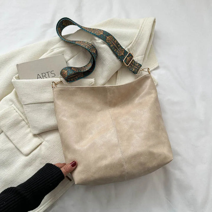 Chelsey - Vintage  Leder Umhängetasche