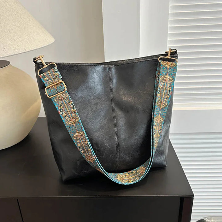 Chelsey - Vintage  Leder Umhängetasche