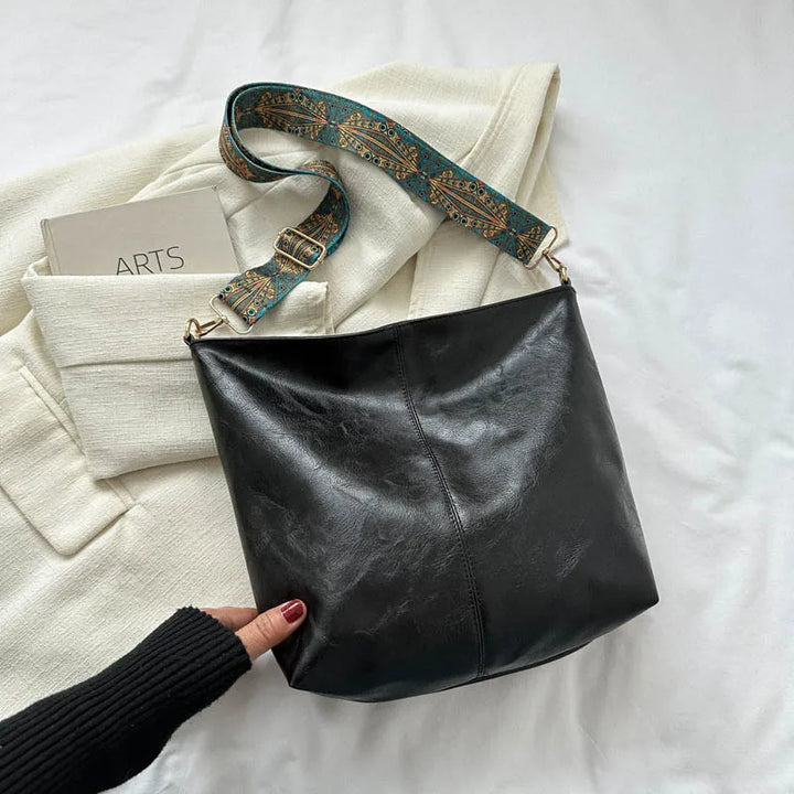 Chelsey - Vintage  Leder Umhängetasche