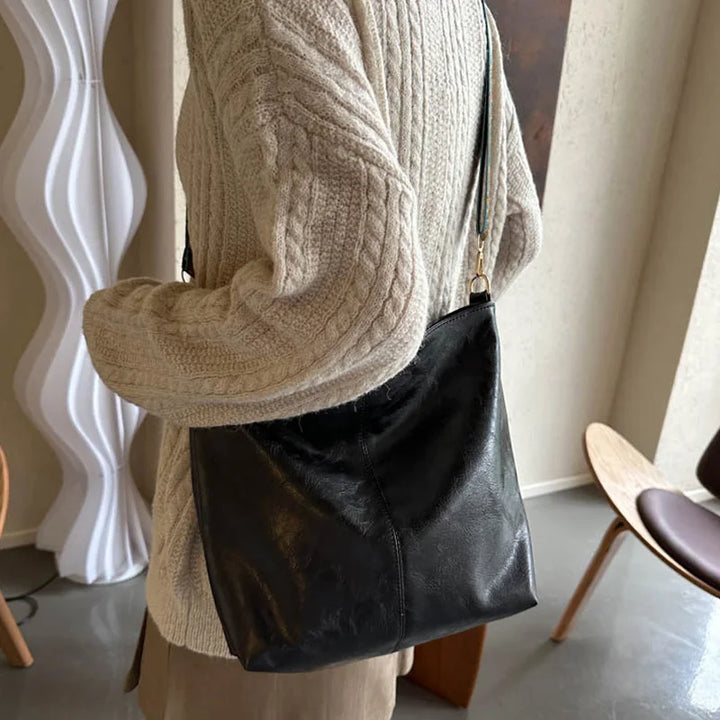 Chelsey - Vintage  Leder Umhängetasche