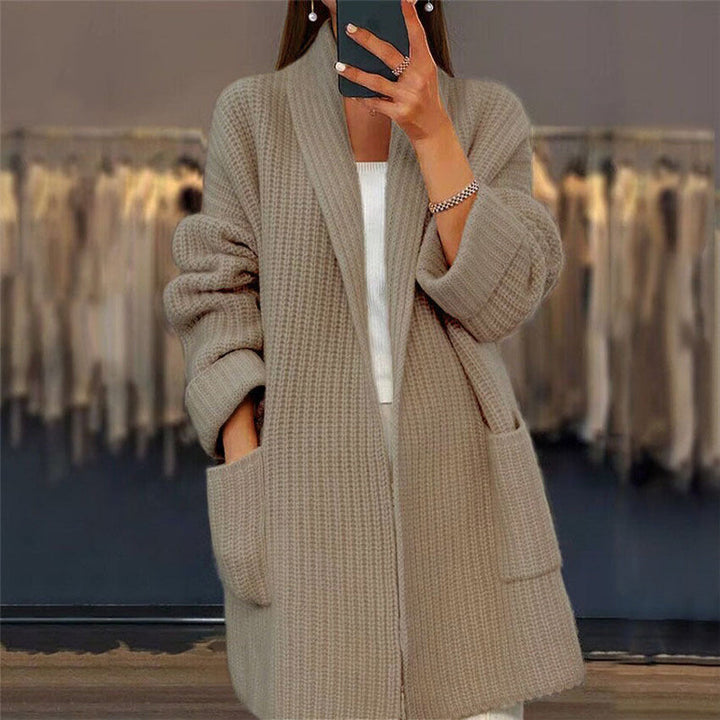 Viviana™ | Weiche Woll-Strickjacke