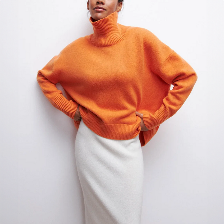 Damia | Gemütlicher schicker Rollkragenpullover