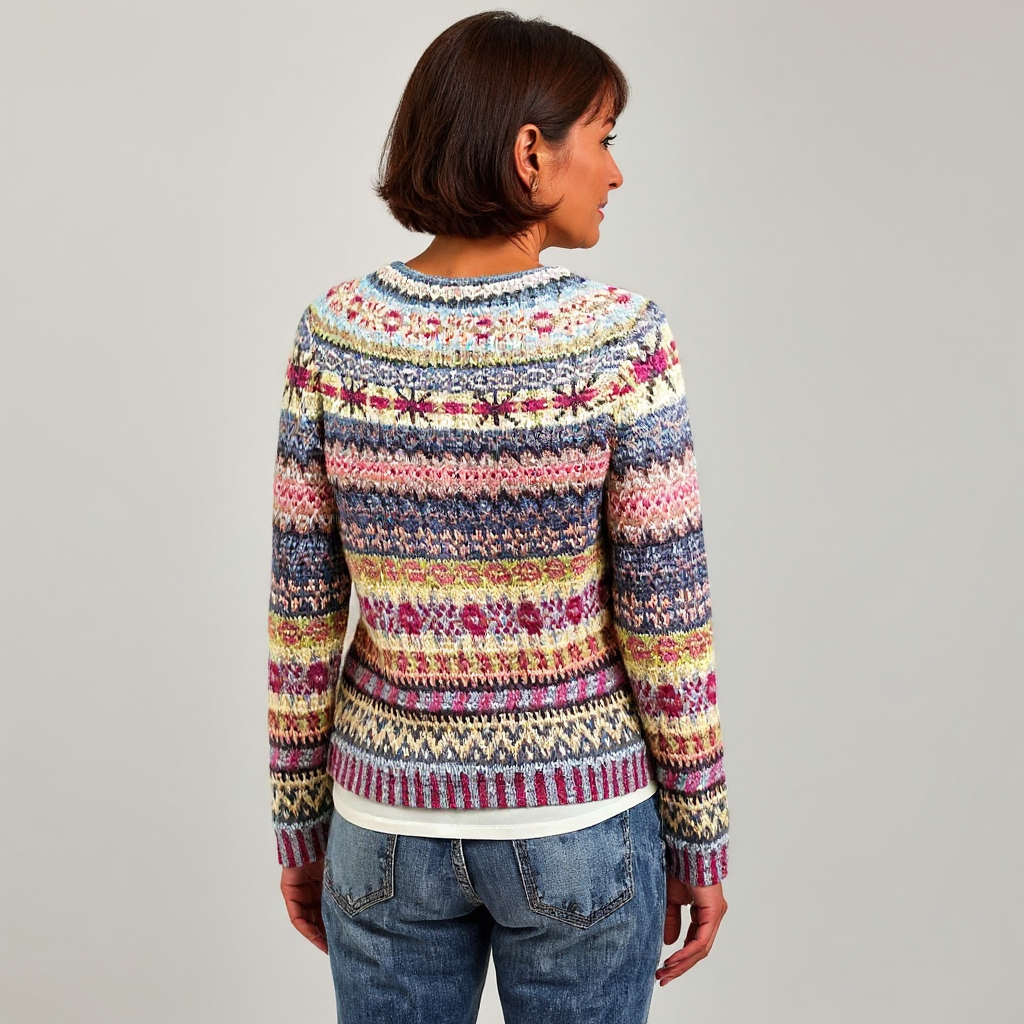 Zoey | Vintage Isländische Pullover