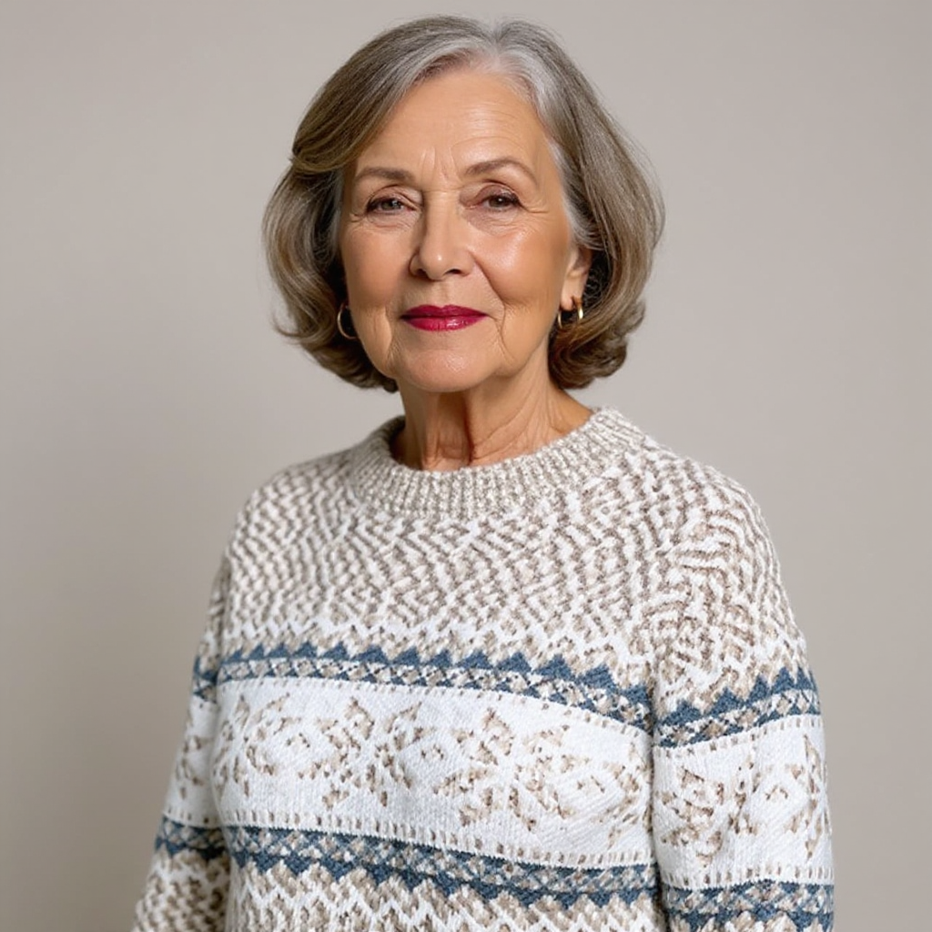 Melanie | Vintage Isländische Pullover