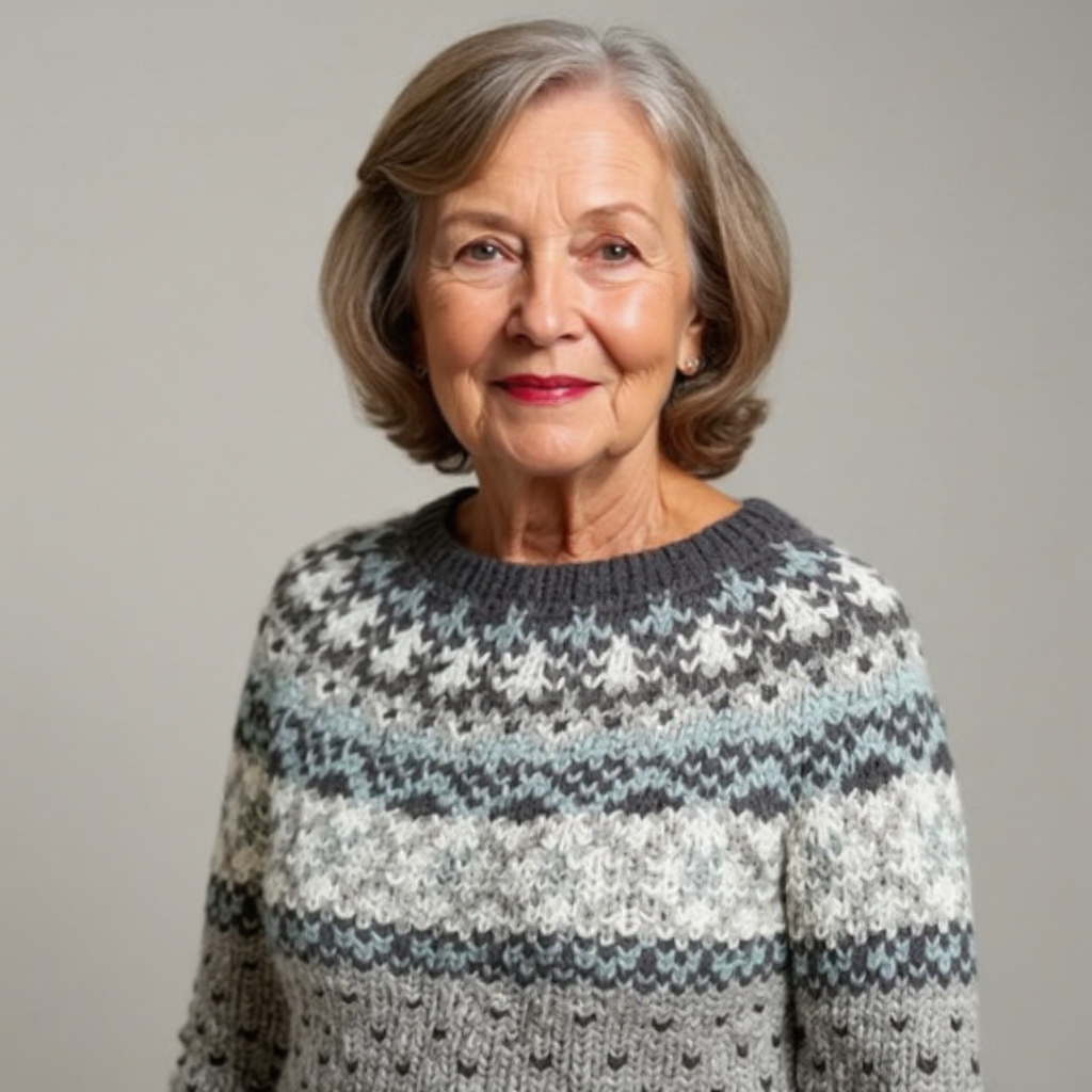 Amelia | Vintage Isländische Pullover