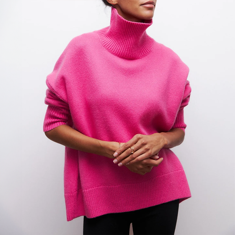 Damia | Gemütlicher schicker Rollkragenpullover